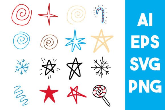 Christmas Doodles SVG Bundle Review for Branding and Marketing