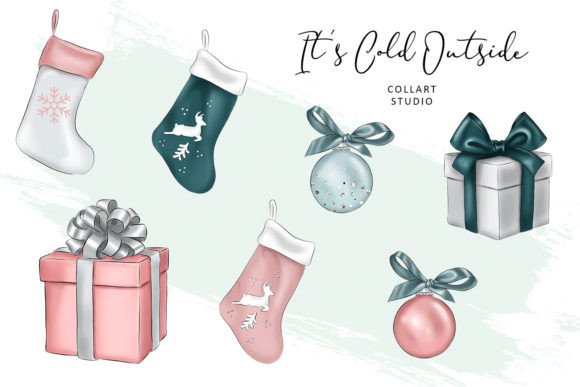 Christmas Illustrations for Festive Design Projects