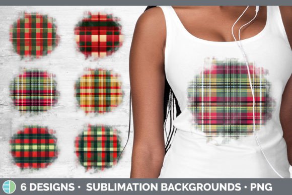 Christmas Plaid Background Grunge Subl Review