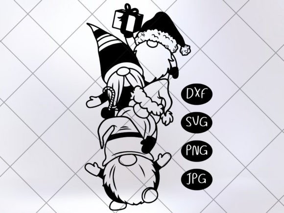 Cute Christmas Gnome Svg Illustrations for Branding and Marketing
